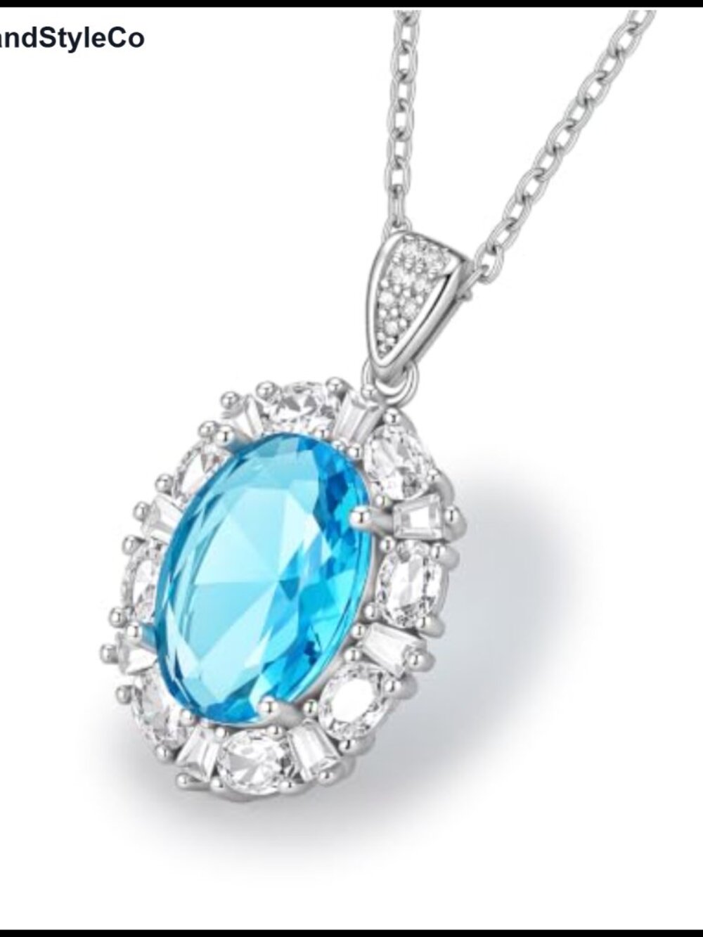 14K Gold Plated CZ Choker Necklace for Women, Dainty Pendant, Hypoallergenic,